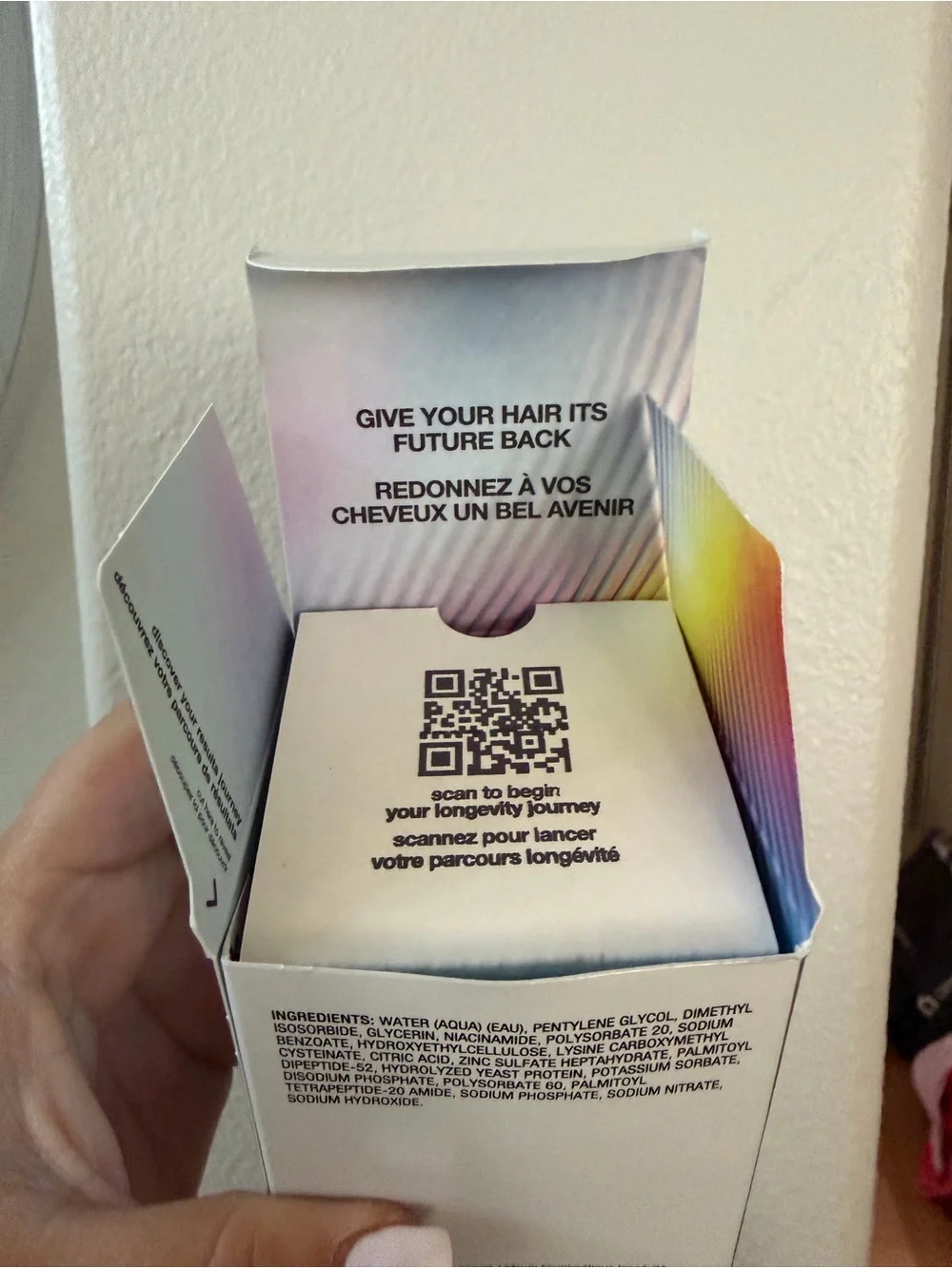NEW K18 FutureIQ™ biomimetic hair longevity serum